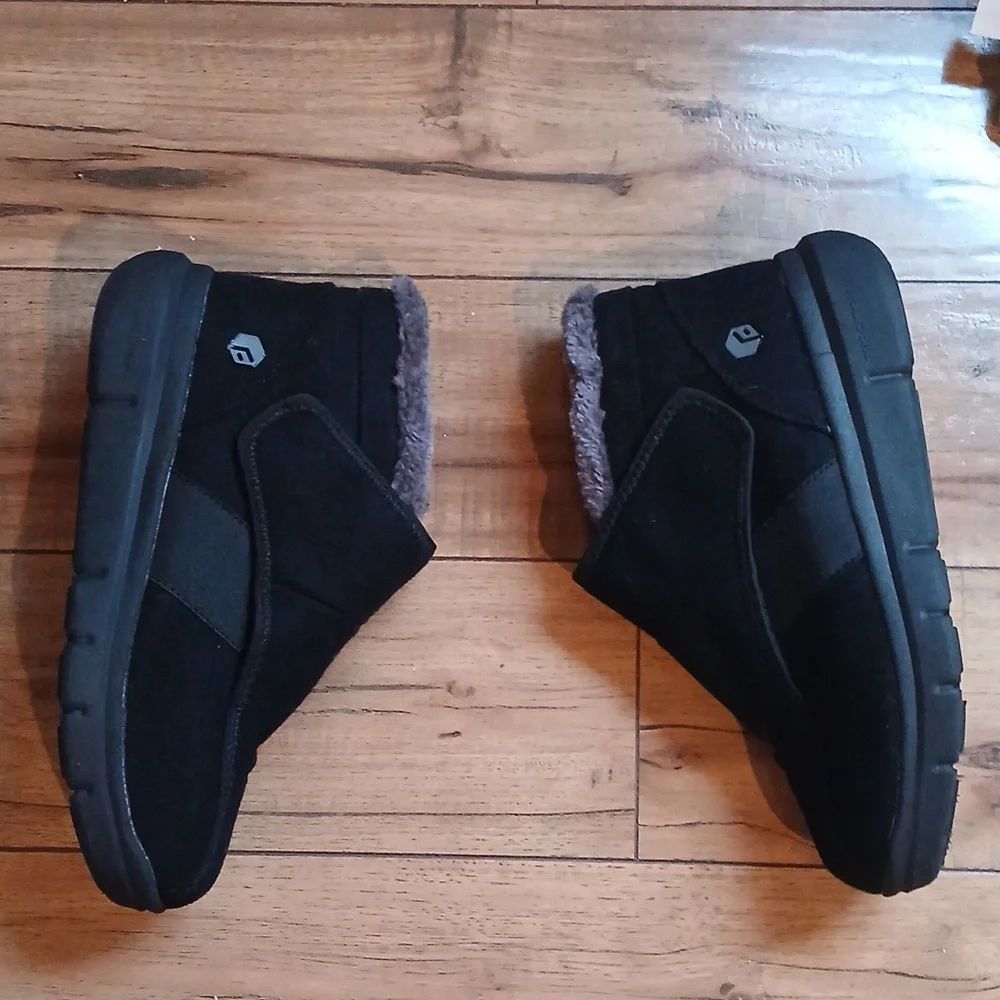 NWOT Women's FitVille Black Neuropathy Wide Feet Winter Boots. Size 9.5 - Picture 12 of 17